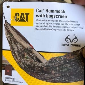 CAT HAMMOCK realtree with bugscreen